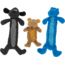FLATTIES Hond-Muis-Nijlpaard-S 20cm