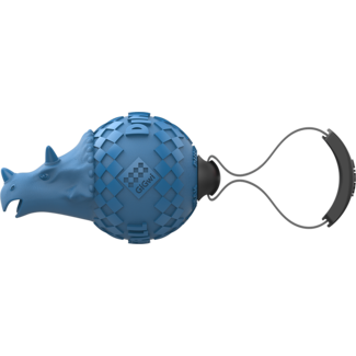 Push to mute PUSH TO MUTE DINOBALL Triceratops Lichtblauw