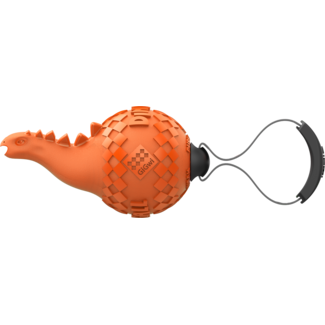 Push to mute PUSH TO MUTE DINOBALL Apatosaurus Orange