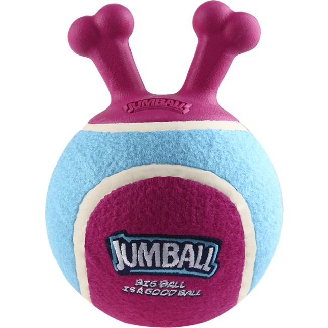 JUMBALL Tennis Ball Pink/Blue 14cm