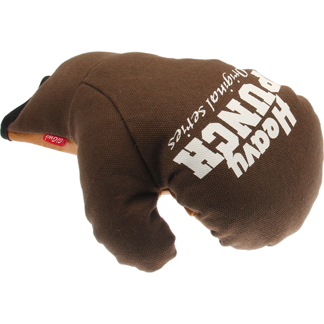 HEAVY PUNCH Boxing Glove Brown-S/M 17cm