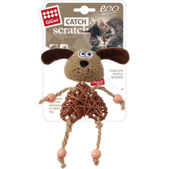 ECO LINE Wood With Catnip Dog