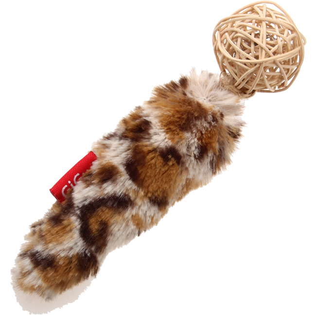 ECO LINE Rattle Wood With Plush