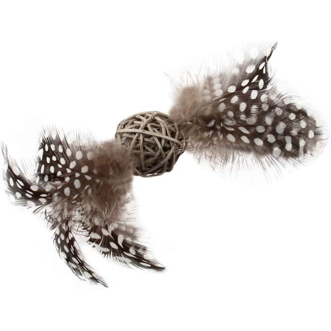 ECO LINE Rammelaar Hout Met Veren