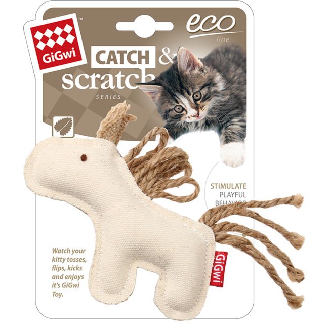 ECO LINE Canvas With Catnip Horse