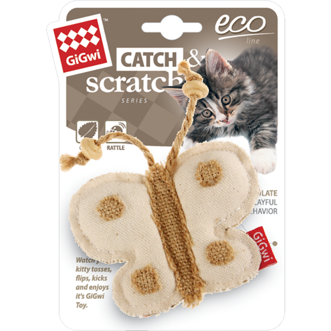 ECO LINE Canvas With Catnip Butterfly