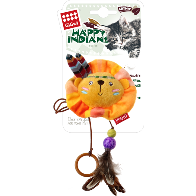 HAPPY INDIANS Finger Ring Lion