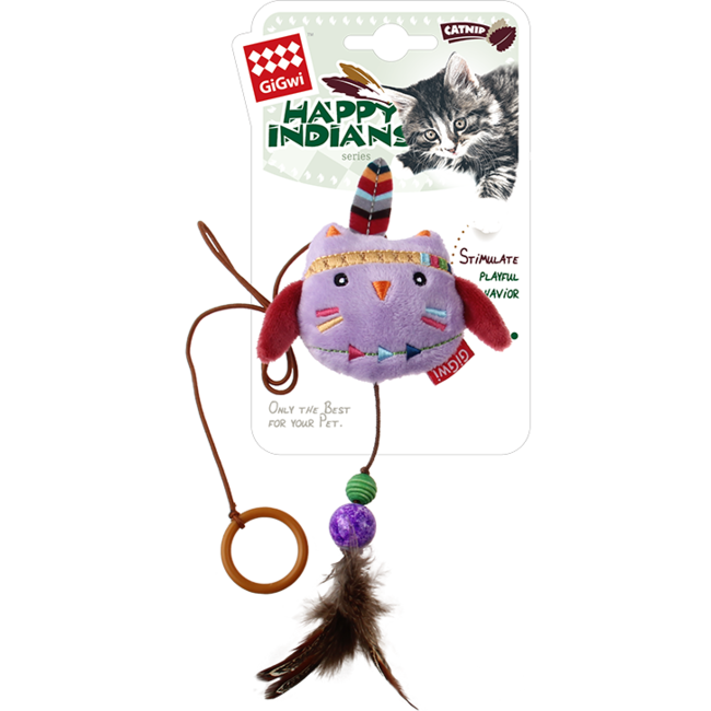 HAPPY INDIANS Finger Ring Owl