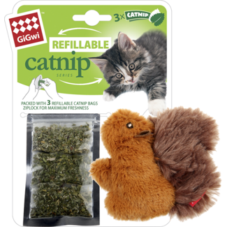 GiGwi Catnip GiGwi CATNIP Squirrel