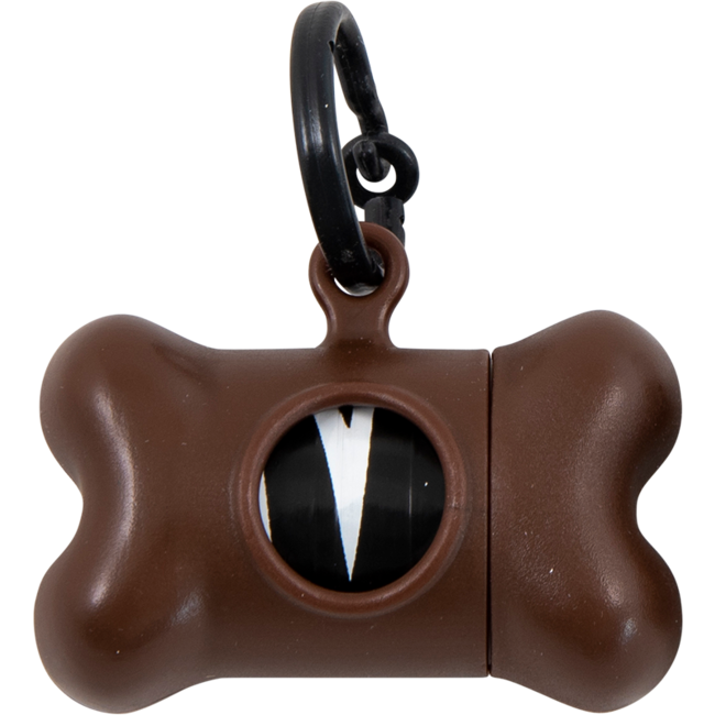 Nano Houder bruin+2 Rolletjes-Safari motief