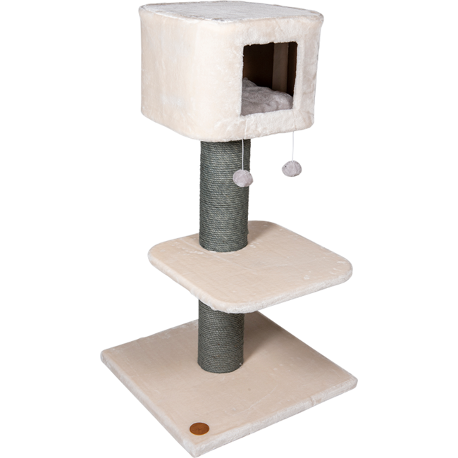 Scratch Post Judy Creme-Gray-60x60x115cm