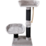 Scratch Post Alice Gray-Black-60x60x130cm
