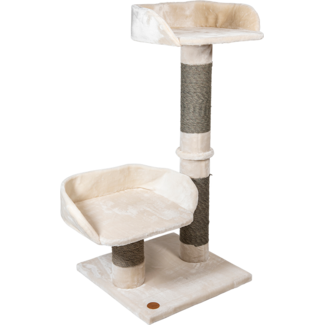 Jack & Vanilla Jack & Vanilla Scratch Post Alice Creme-Gray-60x60x130cm