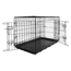 Wire Cage 2 Doors Black