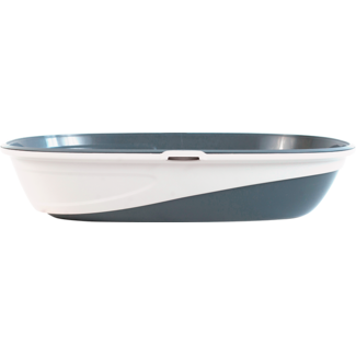 Jack & Vanilla Jack & Vanilla PLASTICS Ella Litter Box Gray-59x39x23cm