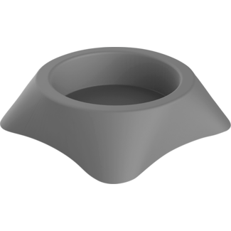 Jack & Vanilla Jack & Vanilla PLASTICS Stella Feeding Bowl Gray