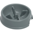 PLASTICS Stella Slow Feed Feeding Bowl Gray