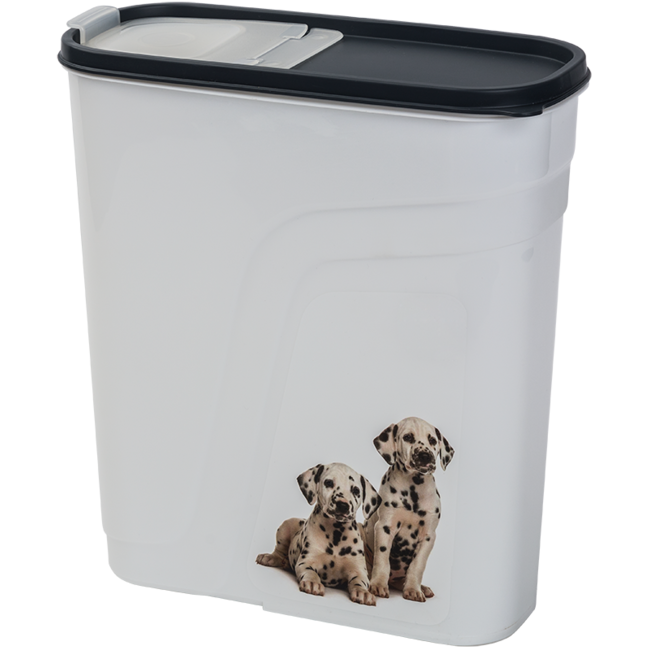 PLASTICS Food Storage Box Gray 4L 10x24x26cm