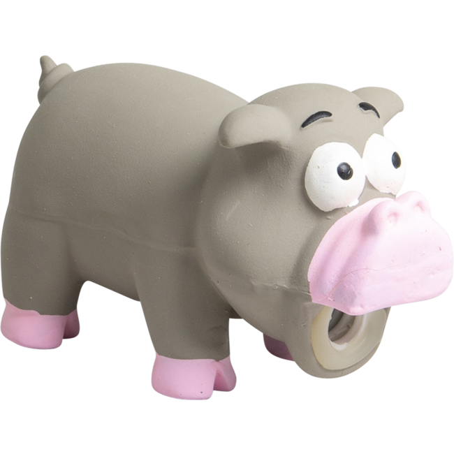 LATEX TOYS Diertje Grijs-15cm