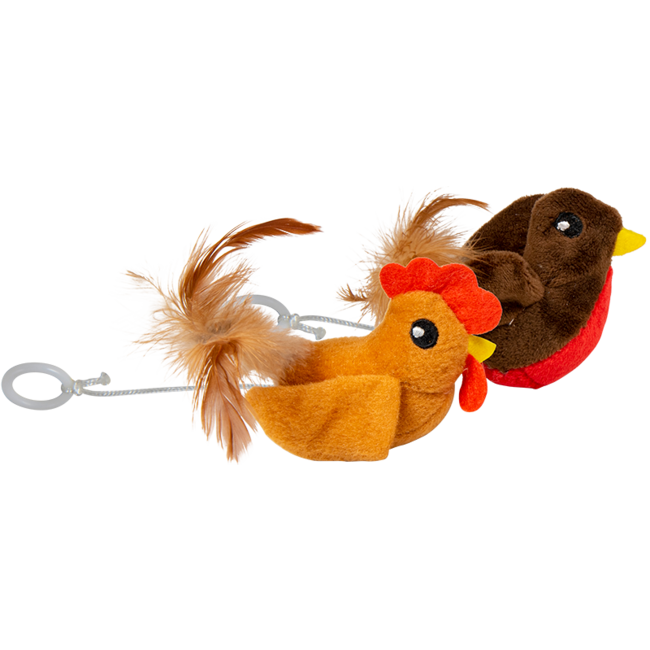 CAT TOYS Vibrerende Vogel-9cm