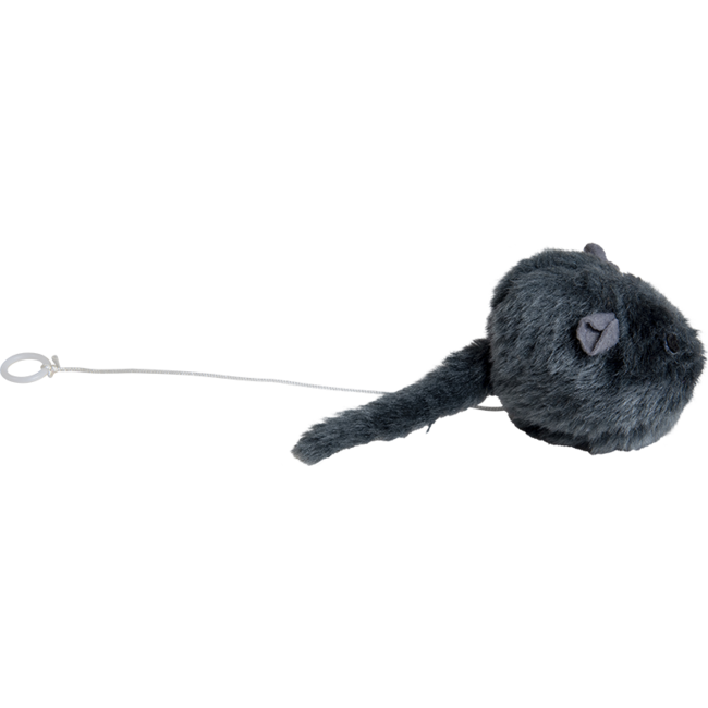 CAT TOYS Vibrerende Muis Grijs-6,5cm