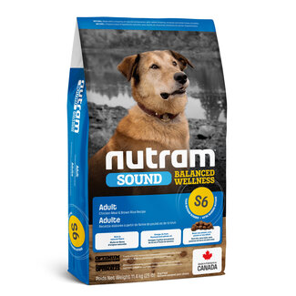 Nutram NUTRAM Sound Balanced Wellness Volwassene S6 Kip & Bruine Rijst