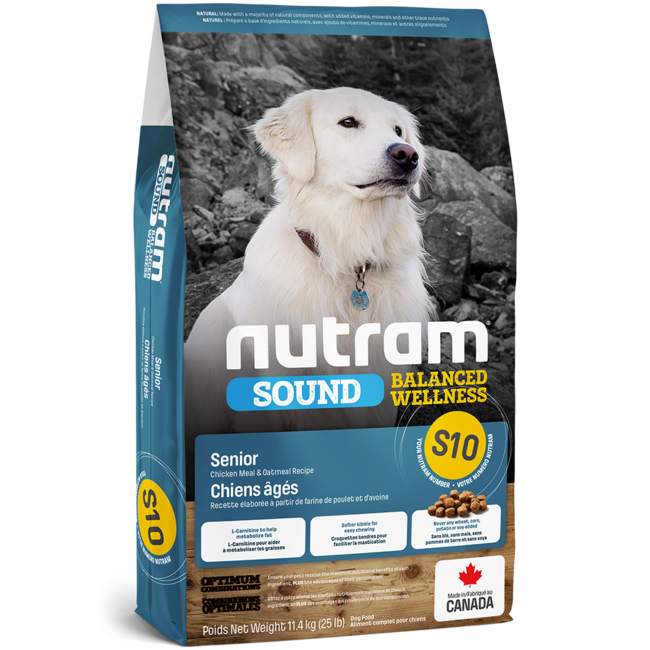 Nutram Senior Dog S10 11,4kg