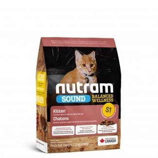 Nutram NUTRAM Sound Kitten S1 Kip & Zalm