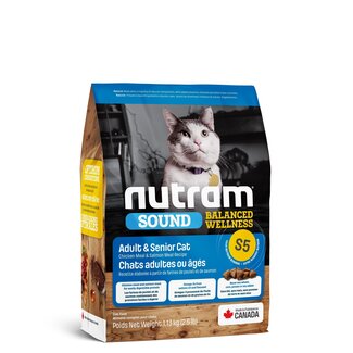 Nutram NUTRAM Sound Adults & Seniors S5 Chicken & Salmon