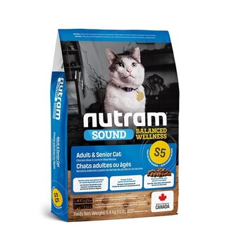 Nutram NUTRAM Sound Adults & Seniors S5 Chicken & Salmon