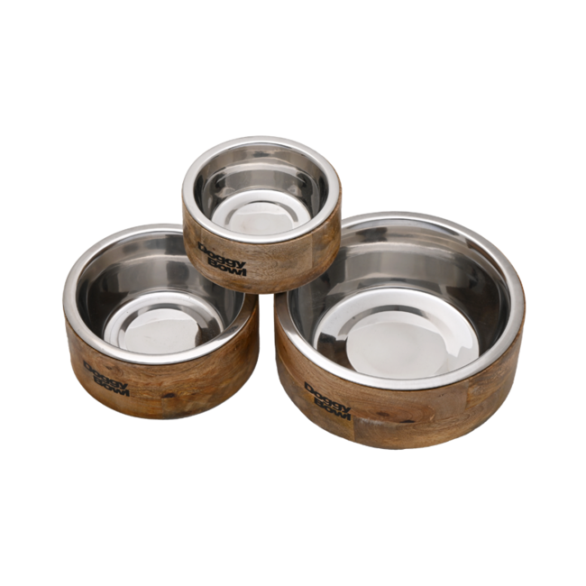 The DoggyBowl Bamboo Round