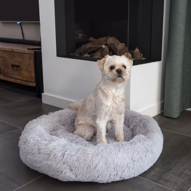 Cuddle Donut Light Grey