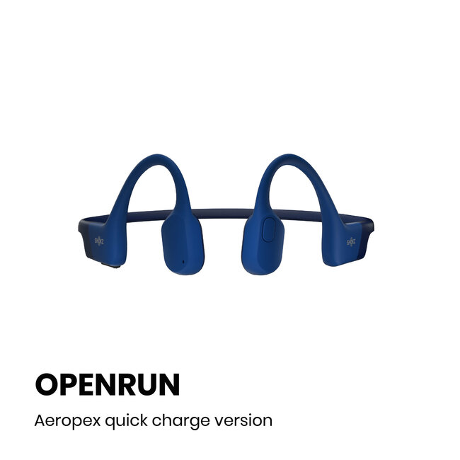 OpenRun Bone conduction hoofdtelefoon - Blue