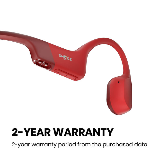 OpenRun Bone conduction hoofdtelefoon - Red