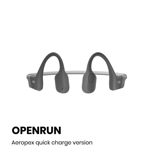 OpenRun Bone conduction hoofdtelefoon - Grey