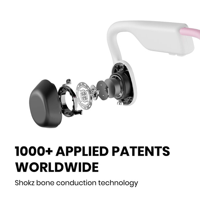 OpenMove Bone conduction hoofdtelefoon - Pink