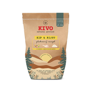 Kivo Chicken & Rice - glutenfree 14 kilos