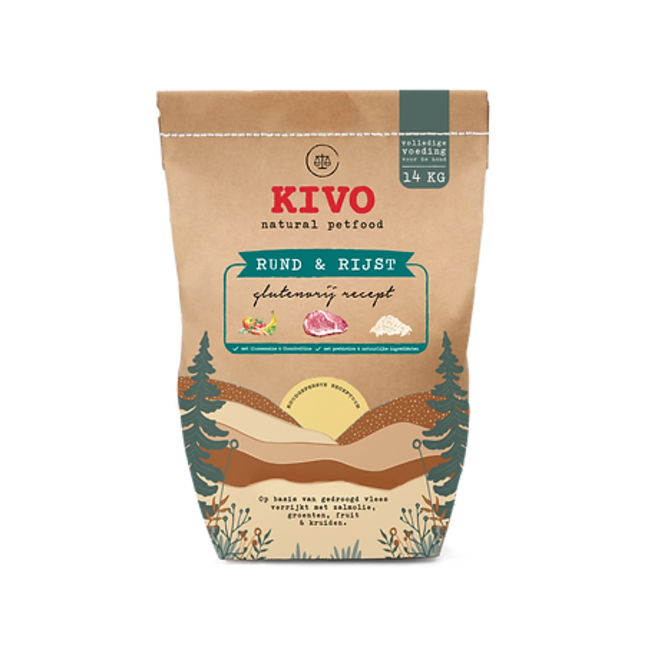 Rund & Rijst - glutenvrij 14 kilo