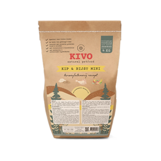 Kivo Chicken & Rice (mini adult) - glutenfree 4 kilos