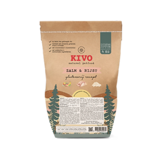 Kivo Zalm & Rijst - glutenvrij 4 kilo