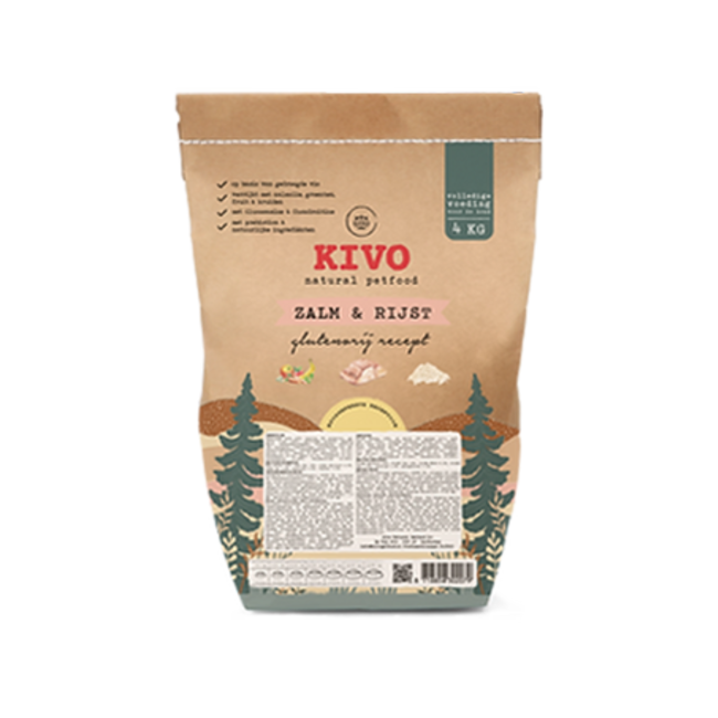 Zalm & Rijst - glutenvrij 4 kilo