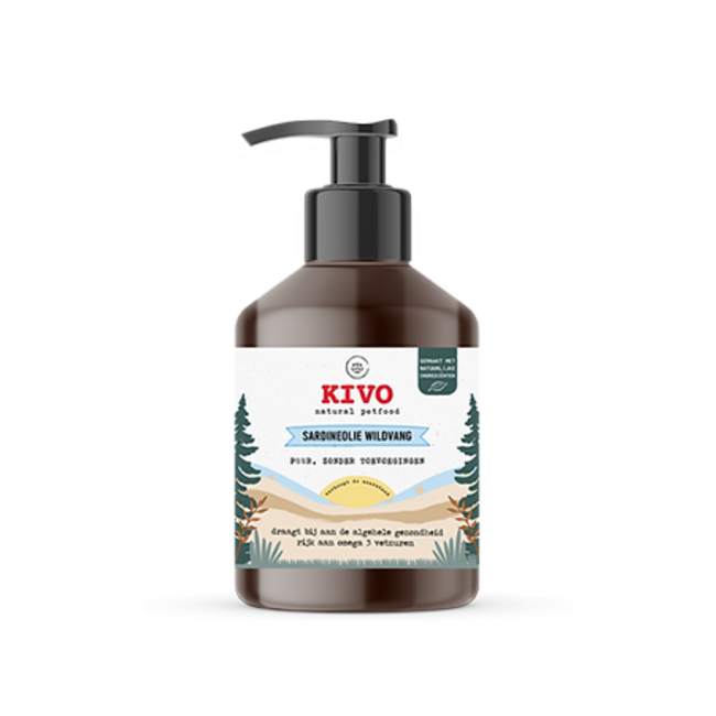 Wild-caught sardine oil
