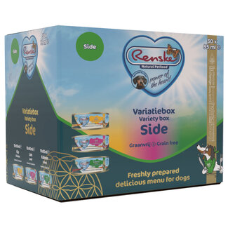 Renske Renske Variatie Box Side - Hondenvoer - Kip Lam Kalkoen 30x95 g Graanvrij