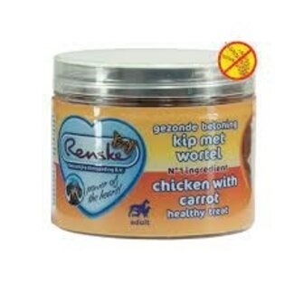 Renske Healthy reward hearts chicken carrot