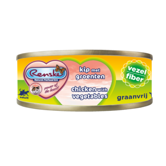 Renske Renske Vers Kat Vezel 70 g - Kattenvoer - Kip&Groente