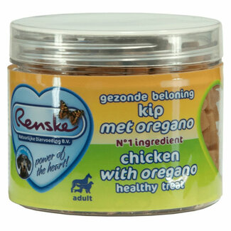 Renske Cat reward hearts chicken oregano