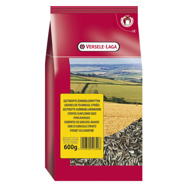 Gestreepte zonnebloempitten 600g