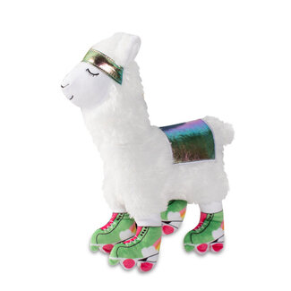 Fringe studio Llama on rollerskates