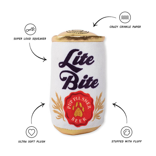 Lite bite pup pilsner