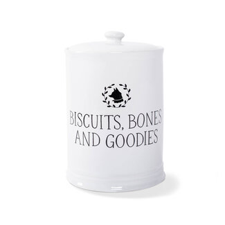Fringe studio Fringe - Biscuits Ridges Ceramic Treat Jar